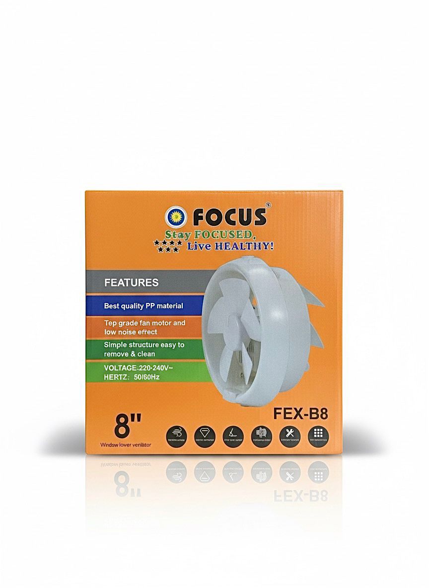FOCUS EXHAUST FAN (WINDOW LOUVER VENTILATOR)