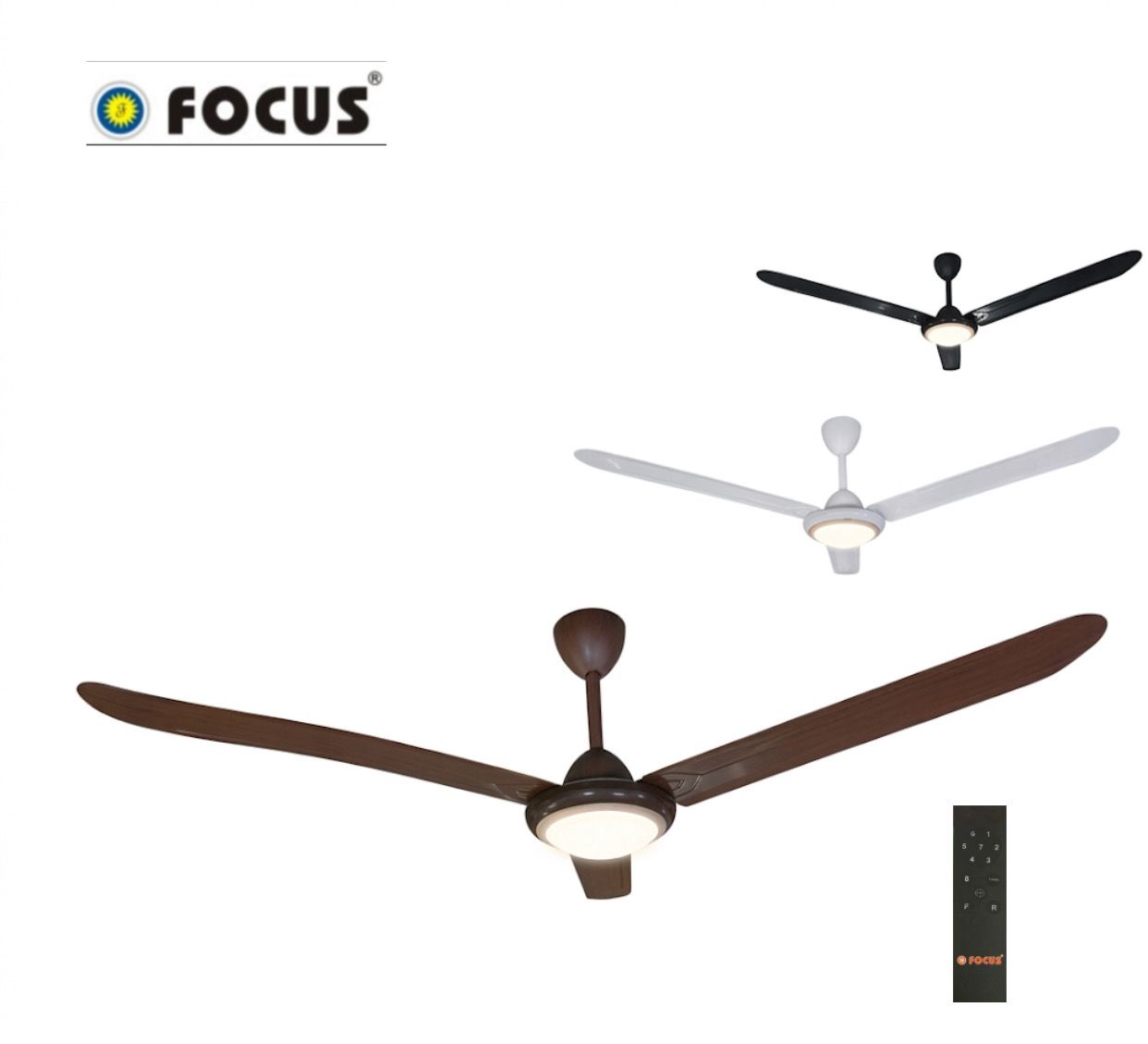 F5677 56' CEILING FAN WITH WITH REMOTE