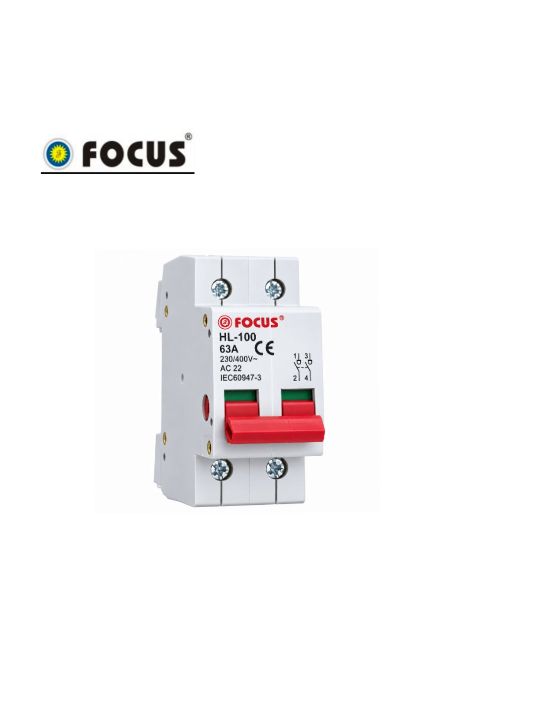 FI, FS AND FT ISOLATOR SERIES MAIN SWITCH