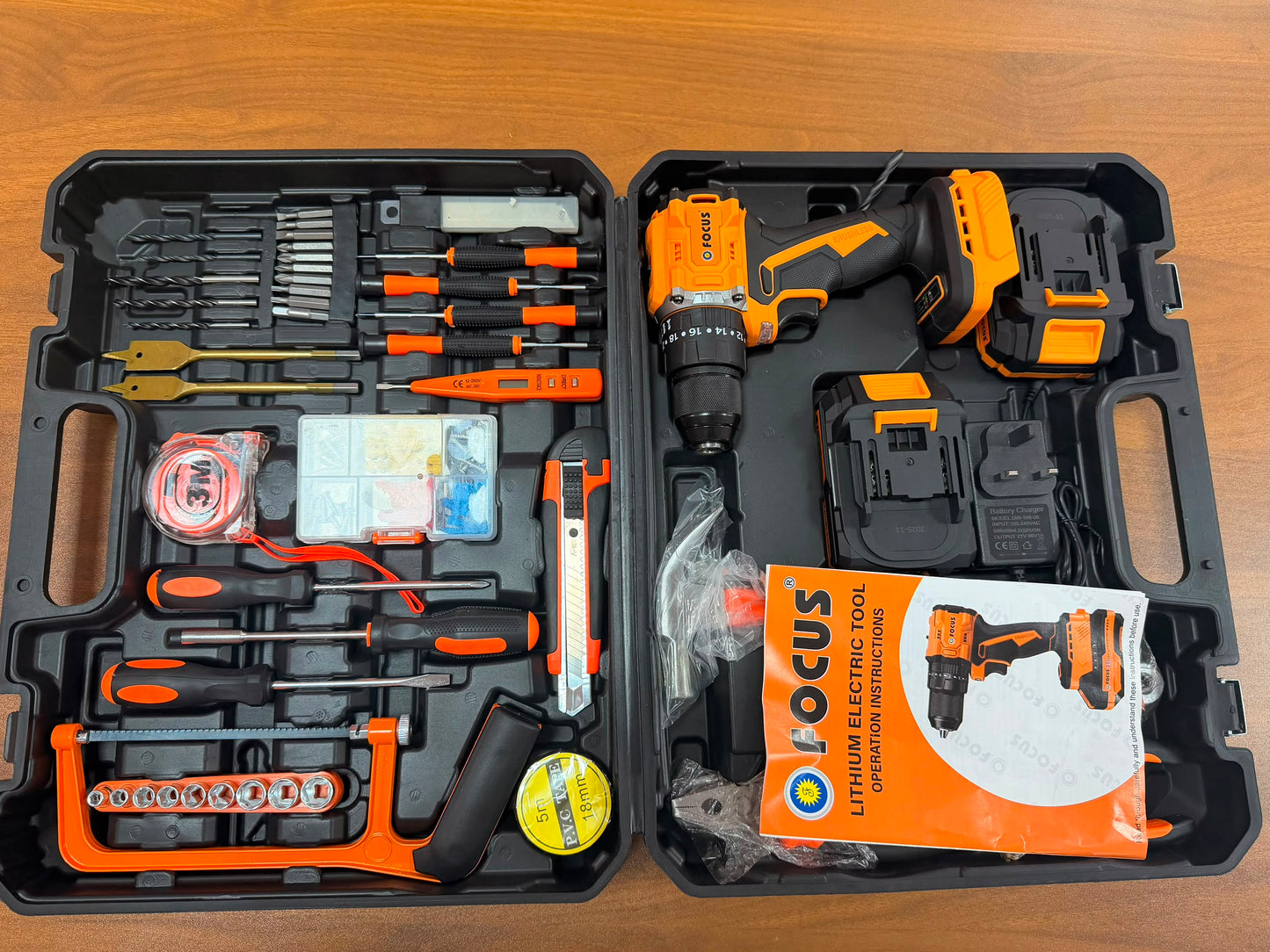 FOCUS BRUSHLESS DRILLING TOOL KIT
